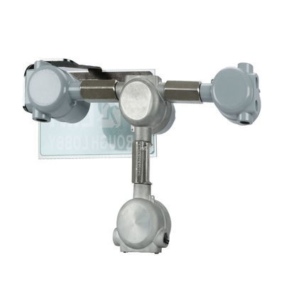 gasolinera a prueba de explosiones de la prenda impermeable de la industria química IP66 de la luz de emergencia de la salida de 3-6W LED