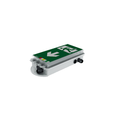 Luz de emergencia de salida LED montada en la pared 2200k-7000k 100-277V