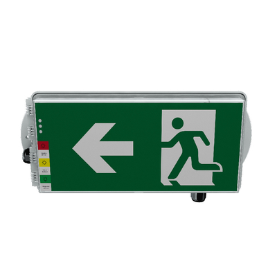 Luz de emergencia de salida LED montada en la pared 2200k-7000k 100-277V